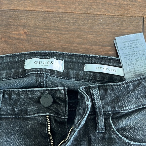 Guess sexy curve ripped black jeans - Picture 4 of 5